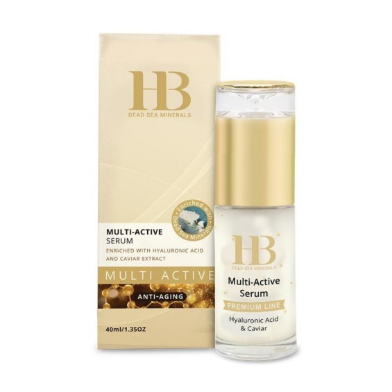 H&B Serum Multiaktywne z Kwasem Hialuronowym i Kawiorem 40 ml