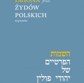 Imiona przez Żydów polskich używane II wyd.