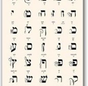 Notes z alfabetem hebrajskim